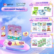 Combo 2 Tã/bỉm quần Bobby 3mm Gạo non L96