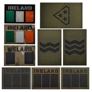 Preferred Outdoor Irish Flag Reflective Velcro Stamp IRELAND Patch