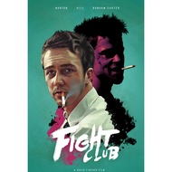 Fight Club Movie Poster Zombie Picture Wall Print