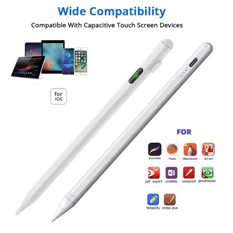 Stylus Pen For iPad 2026 2025 2022 2021 2020 2019 2018 Digital / LED Indicators Touch Screen Pen For