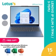 Lenovo IdeaPad Slim 3 [3-7FMJ Blue / 3-7GMJ Grey] (i3-N305,8GB,512GB,15.6",W11,H&S)