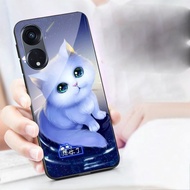 Softcase Kaca OPPO RENO 8T - [AM556] - Softcase kaca akrilik RENO 8T 4G/5G - Casing OPPO RENO 8T 4G - Case Unik - Case lucu - Kesing hp - Case handphone - Softcase mewah