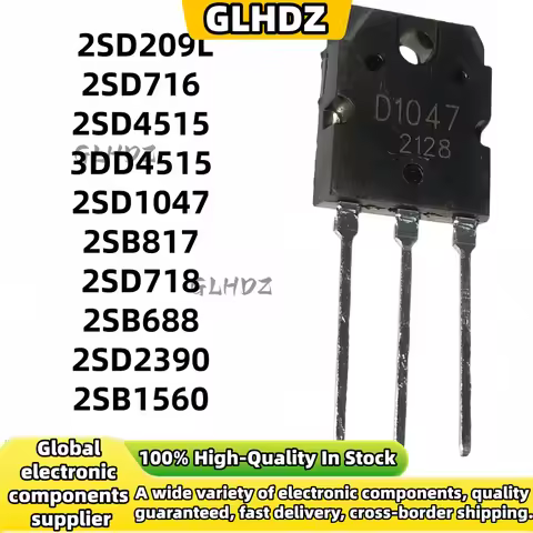5-30PCS 2SD209L D209L D209 2SD716 2SD4515 D4515 3DD4515 2SD1047 D1047 2SB817 B817 2SD718 D718 2SB688