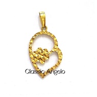 375gold pendant-ClassicAngelo