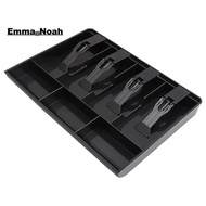 Cash Register Drawer -  Tray Replacement 4 Bill/3 Coin Cash Register Insert Tray,12.6 x 9.6 x 1.4Inc
