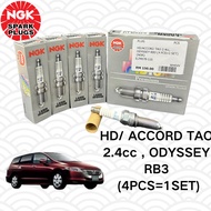 【100% ORIGINAL】 NGK SPARK PLUG 5787 - HONDA ACCORD TAO 2.4cc , ODYSSEY RB3 (4PCS=1SET)