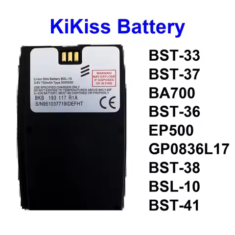 Bst-33 Bst-38 For Sony Ericsson a8i J300 K750 k800i k810i m1i MH100 mk16i mt11i mt15i MW600 T28 W580