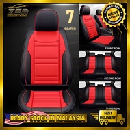 ZEN(7-SEATER)6D SERIES(AVANZA,GRANDLIVINA,RUSH,BRV,VELOZ,XPANDER,ARUZ,ERTIGA)PU PREMIUM LEATHER Universal Car Seat Cover