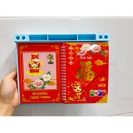 XO Plastic desk calendar with notes 2026 53 WEEKS office desk calendar MID SPRING PLASTIC BASE 2026 