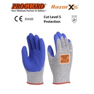 PROGUARD | PG-1101 CUT RESISTANT LATEX COATED GLOVE. EN 388 ; 3543X