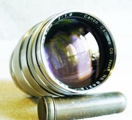 【悠悠山河】收藏級 20羽 Canon 85mm F1.9 L39 LTM 黃斑連動 無刮無霉無霧無塵 光學完美透亮