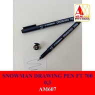 Snowman DRAWING PEN FT 700 0.3
