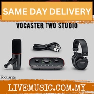 Focusrite Vocaster Two USB-C Podcasting Audio Interface