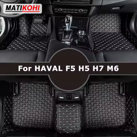 MATIKOHI Custom Car Floor Mats For HAVAL F5 H5 H7 M6 Auto Carpets Foot Coche Accessorie