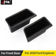 JHO Car Organizer Accessories Door Armrest Handle Storage Box For Ford Explorer  XLT Limited Platinum Base