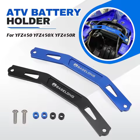 Motorcycle ATV Battery Holder For Yamaha YFZ450R SE 2009-2024 2023 2022 2021 2020 YFZ450X 2010 2011 