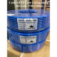 <100% Pure COPPER> ADLINK 305M 1708 STP CAT 6 Cable Box, Camera, Outdoor, Anti-Interference, Quality