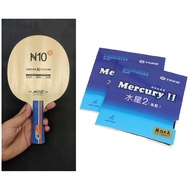 Free Assembly Yinhe N10s Mercury2 FH & BH Rubbers Table Tennis Racket Pingpong Racket Bnew
