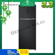 LG 493L 2 Door Inverter Refrigerator GN-B452PQBK (Essence Matte Black)