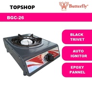 Butterfly BGC-26 Epoxy Single Buner Gas Stove Table Top Cooker BGC-26