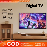 TV 32 Inch Television LED TV 24 Inch Digital TV FHD 1080P With HDMI/VGA/USB 5-Year Warranty