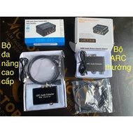 [new version] Genuine HDMI ARC / optical to 3.5 mm / AV / optical converter (HDMI cable included)