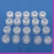 20 Pcs Brother Sewing Machine Machines Transparent Bobbins Embroidery Embroidered luolandi