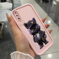 Case For Samsung Galaxy A50 A50s A30s Fashion Cat Phone Three-Color Silicone Shockproof