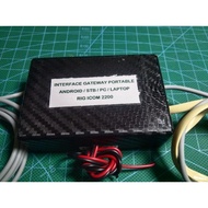 INTERFACE GATEWAY PORTABLE ZELLO / TEAMSPEAK 3 / MUMBLE RIG ICOM 2200