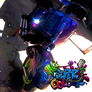 Cat Bunglon 200ml tiga warna Biru merah Ungu SUPER COLOUR GRATIS TINER PU 100ML