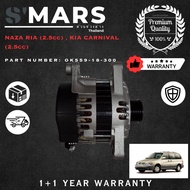 100% New Alternator NAZA RIA (2.5cc) , KIA CARNIVAL (2.5cc) [1+1 Year Warranty] OK559-18-300
