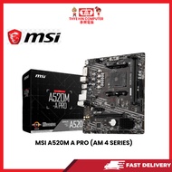 MSI A520M A PRO (AM 4 SERIES)