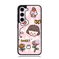 Samsung S23 S22 S21 S20 S10 S10e S9 S8 S7 Ultra Plus FE Lite Edge 2020 5G Cute Case Girl AE1218 Cust