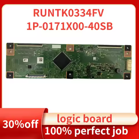 Original T-Con Board 1P-0171X00-40SB / RUNTK0334FV ZT Logical Board LCD-60DS7008A