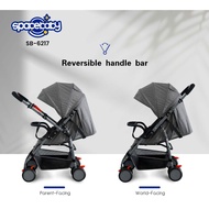 SB 6055 SPACE BABY STROLLER 2-WAY SPACEBABY STROLLER/