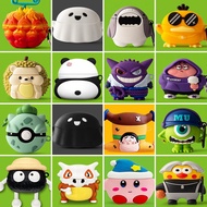 For EDIFIER W220T Case Cartoon Shark Fruit EDIFIER W220T Silicone Soft Case Cartoon Motorcycle EDIFI