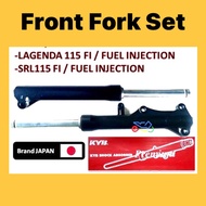 FRONT FORK ASSY LOCAL / KYB FRONT FORK TUBE BATANG FORK DAMPER DEPAN SRL115-Fi SRL115 Fi LAGENDA SRL