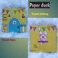 BEBEK VIRAL DOLL QUITE BOOK MAINAN EDUKASI ANAK PAPERDUCK BUSY bebek kertas