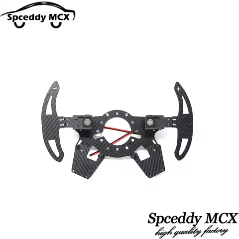 Car Sport Steering Wheel Magnetic Shift Paddles Carbon Fiber Shifter Extensions For Honda Odyssey RB