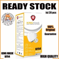 1 Box 20 Pcs | Masker DEWASA / KF94 KING MASK Original KF 94