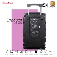 BareTone Speaker Portable MAX15HB - 15 Inch Speaker Baretone MAX 15 HB