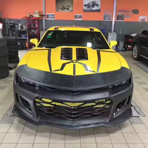 Suitable for Camaro Z Hornet Upgrade New ZL1 Body Kit 5th Modification to 6th Gen ZL1 Front Bumper