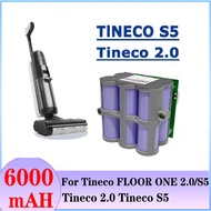 6000mAh Replacement Battery For Tineco FLOOR ONE 2.0 S5 PRO 2 S5 Smart S5 Steam Floor Scrubber Acces