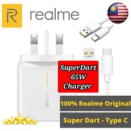 (ORIGINAL) REALME / OPPO 65W TYPE C SUPER VOOC FLASH CHARGER 5V/4A ADAPTER CHARGER WITH 5A VOOC USB CABLE