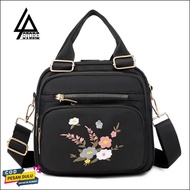 LPSTORE [[ RANSEL PARASUT CHIBAO BUNGA BORDIR MULTIFUNGSI TENTENG ]] Tas wanita banyak kantong Wanita Fashion Import / Tas Selempang Wanita / Tas Serba Guna / Tas Modern Fashion Tas Wanita / Tas remaja / Tas kuliah / Tas murah wanita / Tas Ransel Wanita