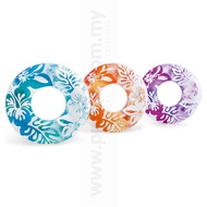 Ombak9 Intex Clear Color Tube 91-cm / 36-Inches Inflatable Swim Ring Children Age 9+ Pool Float Floa