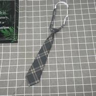Jk gray small tie Japanese uniform bow tie
