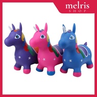 Jumping Animal Unicorn Rubber Horse/ Jumping Animal Music/ ( Sound and LightsADA)