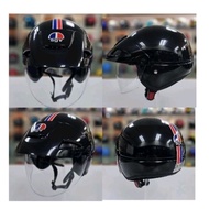 HELMET SGV EX2  GLOSSY BLACK FREE SIZE 60CM
