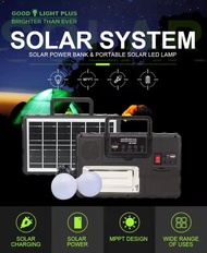 GOOD LIGHT PLUS Mini Portable Solar System Multi Function Mobile Power MP3 Player & FM Radio
